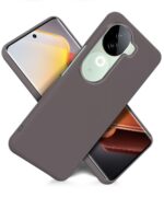 Slim Frameless Back Cover for iQOO Z9s 5G | Vivo V40e 5G | Ultra Thin Lightweight Design & Camera Protection | Soft Matte Silicone Flexible Mobile Case (Grey) - Image 4