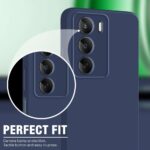 kelpuj Back Cover for Realme C75 5G | C73 5G | Narzo 80 Lite 5G | Ultra Slim Soft Rubberised Case | Inner Velvet Fabric Lining | Flexible Mobile Case | Camera Protection - Blue - Image 8