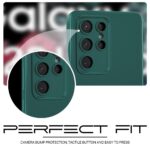 Back Cover for Samsung Galaxy S22 Ultra 5G | Ultra Slim Soft Rubberised Case (Green) - Image 8