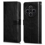 Shock Proof Flip Cover Back Case for Redmi A4 5G | Magnetic Wallet Leather Case with Stand - Image 5