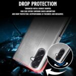 Shock Proof Flip Cover Back Case for Samsung Galaxy A36 5G | Magnetic Wallet Leather Case with Stand - Image 7