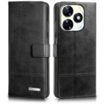 Shock Proof Flip Cover Back Case for Tecno Pop 8 | Magnetic Wallet Leather Case with Stand