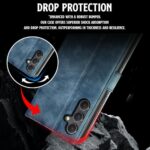 Shock Proof Flip Cover Back Case for Samsung Galaxy A34 5G | Magnetic Wallet Leather Case with Stand - Image 7