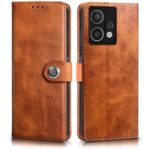 Shock Proof Flip Cover Back Case for Hmd Crest Max 5G | Magnetic Wallet Leather Case with Stand