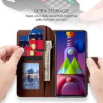 Shock Proof Flip Cover Back Case for Xiaomi Mi Redmi 6 | Magnetic Wallet Leather Case with Stand - Image 3