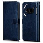 Shock Proof Flip Cover Back Case for Nothing Phone 2A | Magnetic Wallet Leather Case with Stand