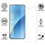 Unbreakable Nano Film Glass Screen Protector for Xiaomi 15 5G [ Flexible like a Screen Guard, Harder than a Tempered Glass ]  Pack Of 2 - Image 3