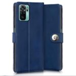Shock Proof Flip Cover Back Case for Xiaomi Redmi Note 10 | Magnetic Wallet Leather Case with Stand - Image 3