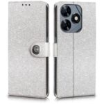 Shock Proof Flip Cover Back Case for Tecno Pop 8 | Magnetic Wallet Leather Case with Stand