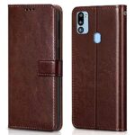 Shock Proof Flip Cover Back Case for Samsung Galaxy M21 / M30S / M21 2021 Edition | Magnetic Wallet Leather Case with Stand