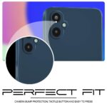 Back Cover for Samsung Galaxy M06 5G | Galaxy F06 5G | Ultra Slim Soft Rubberised Case | Inner Velvet Fabric Lining | Matte Silicone Flexible Mobile Case | Camera Protection (Blue) - Image 8