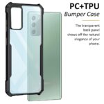 Shock Proof Clear Back Cover Case Mobile Cover for Samsung Galaxy Note 20 (Hard | Hybrid PC + TPU | Full Armour Device & Camera Protection | Black) - Image 4