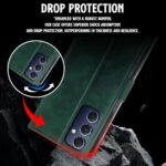 Shock Proof Flip Cover Back Case for Samsung Galaxy M54 | Magnetic Wallet Leather Case with Stand - Image 7