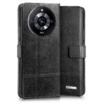 Shock Proof Flip Cover Back Case for Realme Narzo 60 Pro | Magnetic Wallet Leather Case with Stand - Image 3