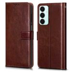 Shock Proof Flip Cover Back Case for Samsung Galaxy A16 5G | Magnetic Wallet Leather Case with Stand