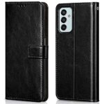 Shock Proof Flip Cover Back Case for Samsung Galaxy F13 | Magnetic Wallet Leather Case with Stand