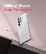 kelpuj Crystal Clear Transparent Back Case for Compatible with Samsung Galaxy S23 Ultra 5G | Shockproof Flexible TPU Silicone Cover | Full Body & Camera Protection Transparent - Image 6