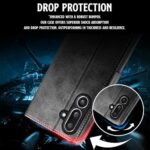 Shock Proof Flip Cover Back Case for Samsung Galaxy M36 5G | Magnetic Wallet Leather Case with Stand - Image 7