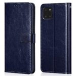 Shock Proof Flip Cover Back Case for Samsung Galaxy Note 10 Lite | Magnetic Wallet Leather Case with Stand