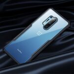 Shock Proof Clear Protective Back Case for OnePlus 8 Pro - AirEDGE Technology | 360 Degree Camera Protection | Transparent Hybrid Back Case Mobile Cover for OnePlus 8 Pro - Black - Image 2