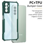 TPU+PC Shock Proof Clear Protective Back Case for Samsung Galaxy M13 4G|F13 4G-Airedge Technology|360 Degree Camera Protection|Transparent Hybrid Back Case Mobile Cover-Green - Image 8