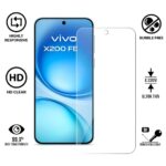 Unbreakable Nano Film Glass Screen Protector for Vivo X200 FE [ Flexible like a Screen Guard, Harder than a Tempered Glass ]  Pack Of 2 - Image 3