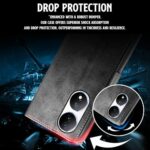 Shock Proof Flip Cover Back Case for Vivo Y100 5G | Magnetic Wallet Leather Case with Stand - Image 7