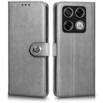 Shock Proof Flip Cover Back Case for Infinix Gt 20 Pro | Magnetic Wallet Leather Case with Stand