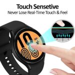 Unbreakable Screen Guard Protector for Samsung Galaxy Watch 4 44MM Smartwatch | HD Ultra Clear Scratch Proof Antishock Impossible Fibre Nano Film  Transparent (Pack of 2) - Image 5