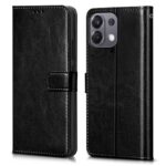 Shock Proof Flip Cover Back Case for Oppo K13 5G | Magnetic Wallet Leather Case with Stand