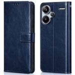 Shock Proof Flip Cover Back Case for Xiaomi Mi Redmi Note 13 Pro Plus 5G | Magnetic Wallet Leather Case with Stand