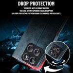 Shock Proof Flip Cover Back Case for Motorola Moto Edge 60 Stylus 5G | Magnetic Wallet Leather Case with Stand - Image 7