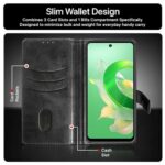 Shock Proof Flip Cover Back Case for Itel P55 Plus 4G | Magnetic Wallet Leather Case with Stand - Image 7