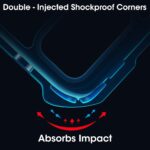 Shock Proof Clear Back Case Mobile Cover for Realme 9 Pro 5G (Hard | Hybrid PC + TPU | Full Armour Device & Camera Protection | Black) - Image 5