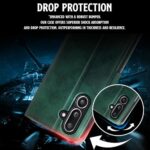 Shock Proof Flip Cover Back Case for Samsung Galaxy M36 5G | Magnetic Wallet Leather Case with Stand - Image 7