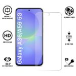 Unbreakable Nano Film Glass Screen Protector for Samsung Galaxy A36 5G | Galaxy A56 5G [ Flexible like a Screen Guard, Harder than a Tempered Glass ]  Pack Of 2 - Image 4