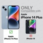 Shock Proof Flip Cover Back Case for Iphone 14 Plus | Magnetic Wallet Leather Case with Stand - Image 2