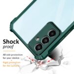 Shock Proof Clear Back Case Mobile Cover for Samsung Galaxy F23 5G (Hard | Hybrid PC + TPU | Full Armour Device & Camera Protection | Green) - Image 4