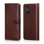 Shock Proof Flip Cover Back Case for Vivo V17 | Magnetic Wallet Leather Case with Stand
