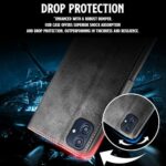 Shock Proof Flip Cover Back Case for Samsung Galaxy M04 | Magnetic Wallet Leather Case with Stand - Image 7