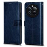 Shock Proof Flip Cover Back Case for Realme 12 Pro 5G Plus | Magnetic Wallet Leather Case with Stand