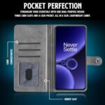 Shock Proof Flip Cover Back Case for 1+ Oneplus Nord Ce 3 5G | Magnetic Wallet Leather Case with Stand - Image 7