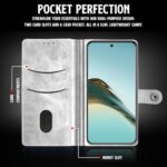 Shock Proof Flip Cover Back Case for Realme 13 Pro 5G | Magnetic Wallet Leather Case with Stand - Image 7