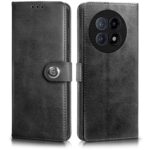 Shock Proof Flip Cover Back Case for 1+ Oneplus 13R 5G | Magnetic Wallet Leather Case with Stand