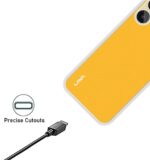 kelpuj Crystal Clear Transparent Back Case for Compatible with Lava Blaze 2 | Shockproof Flexible TPU Silicone Cover | Full Body & Camera Protection Transparent - Image 3