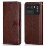 Shock Proof Flip Cover Back Case for Xiaomi Mi 11 Ultra 5G | Magnetic Wallet Leather Case with Stand