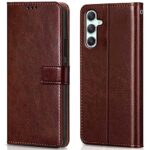 Shock Proof Flip Cover Back Case for Samsung Galaxy A54 5G | Magnetic Wallet Leather Case with Stand