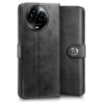 Shock Proof Flip Cover Back Case for Realme Narzo 60X 5G | Magnetic Wallet Leather Case with Stand - Image 3