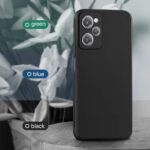 Ultra Slim Soft Rubberised Back Cover Case for Poco X5 Pro 5G | Inner Velvet Fabric Lining | Matte Silicone Flexible Camera Protection Back Cover ? Black - Image 3