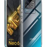 Crystal Clear Transparent Back Case Cover for iQOO Neo 6 5G | Full Device & Camera Protection Shockproof TPU Silicone Back Cover Case Transparent